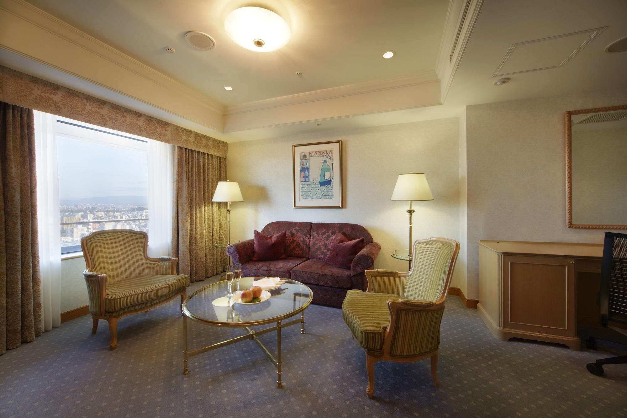 Hotel Agora Regency Osaka Sakai Sakai  Ngoại thất bức ảnh A living room in a suite