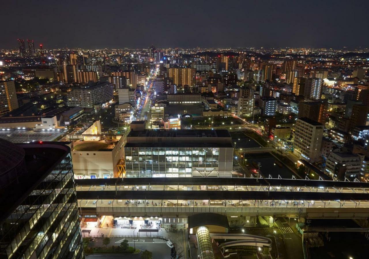Hotel Agora Regency Osaka Sakai Sakai  Ngoại thất bức ảnh View of the station at night